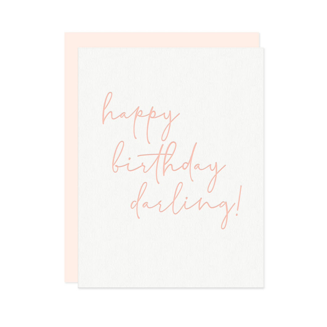 Missive - Happy Birthday Darling Greeting Card