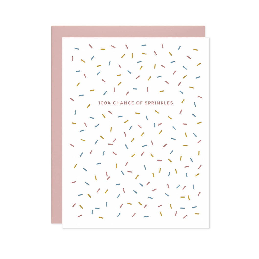 Missive - Chance of Sprinkles Birthday Greeting Card