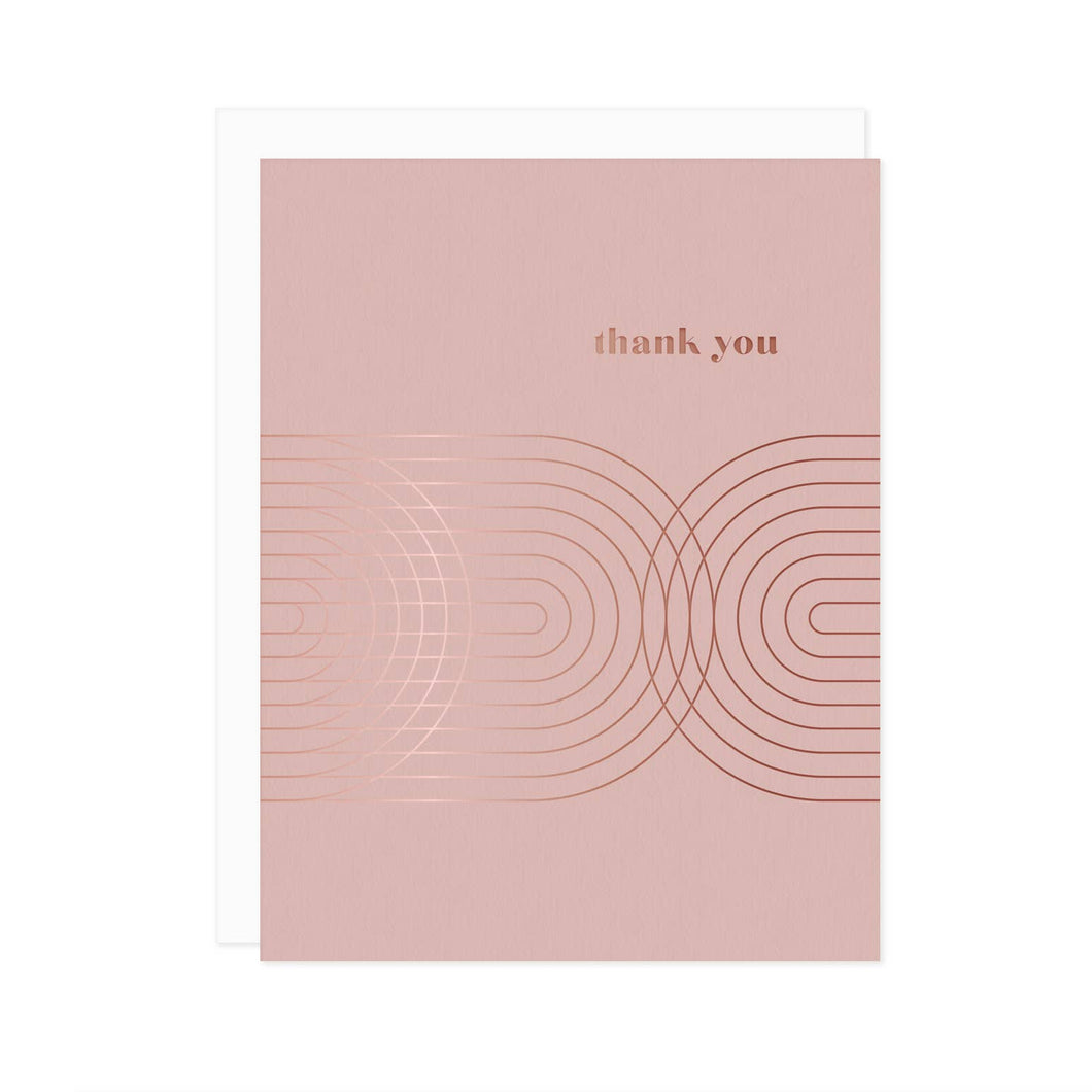 Missive - Arches Thank You Greeting Card