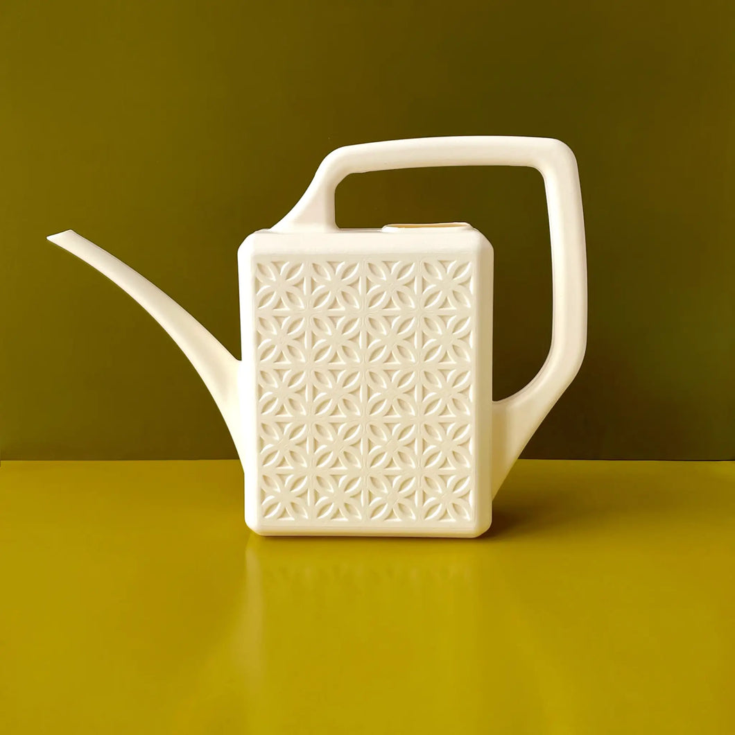 Jungle Club - Breeze Block Watering Can - Ivory