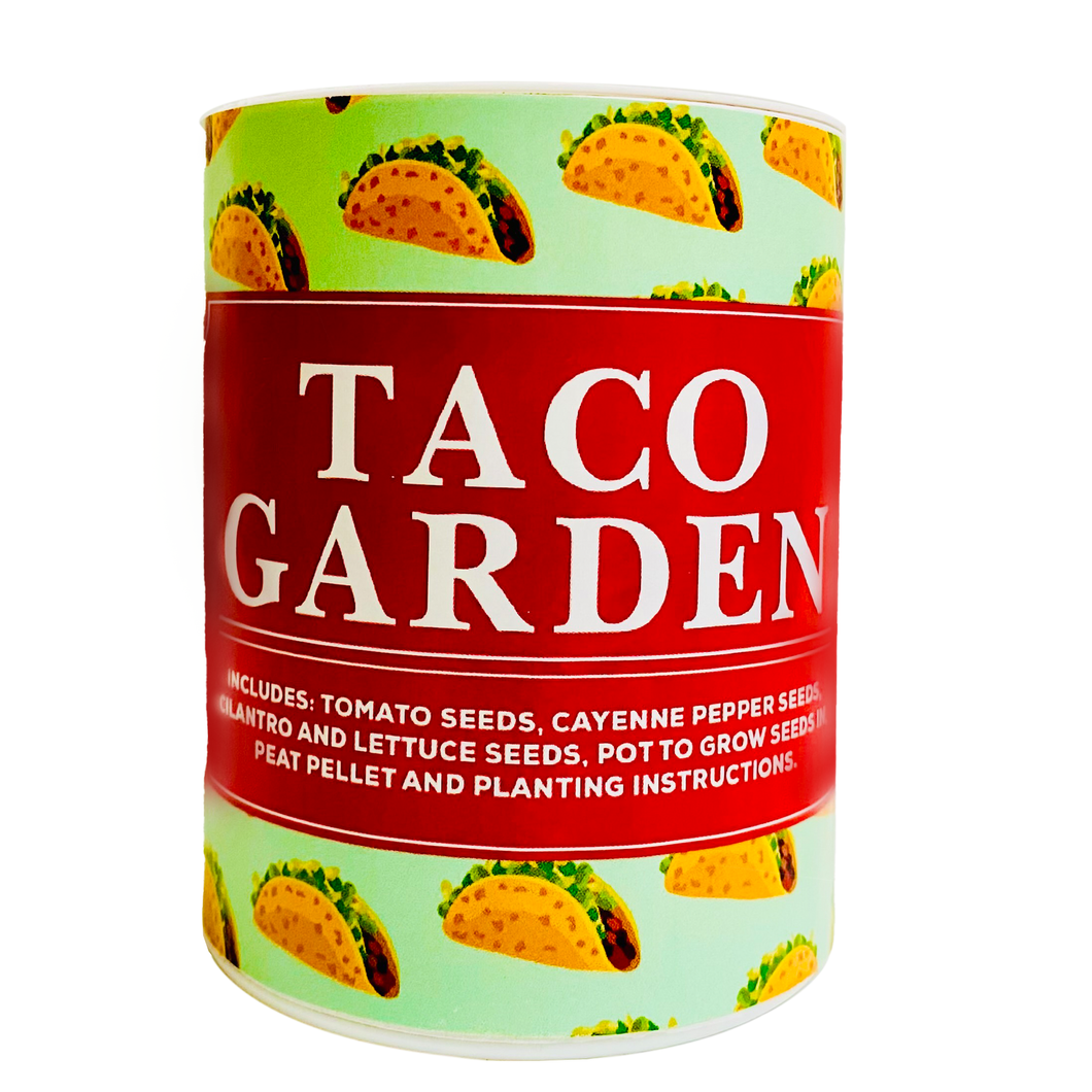 Gifts That Bloom - Taco Garden Grocan