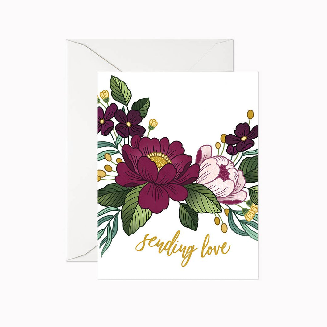 Linden Paper Co. - Sending Love Card
