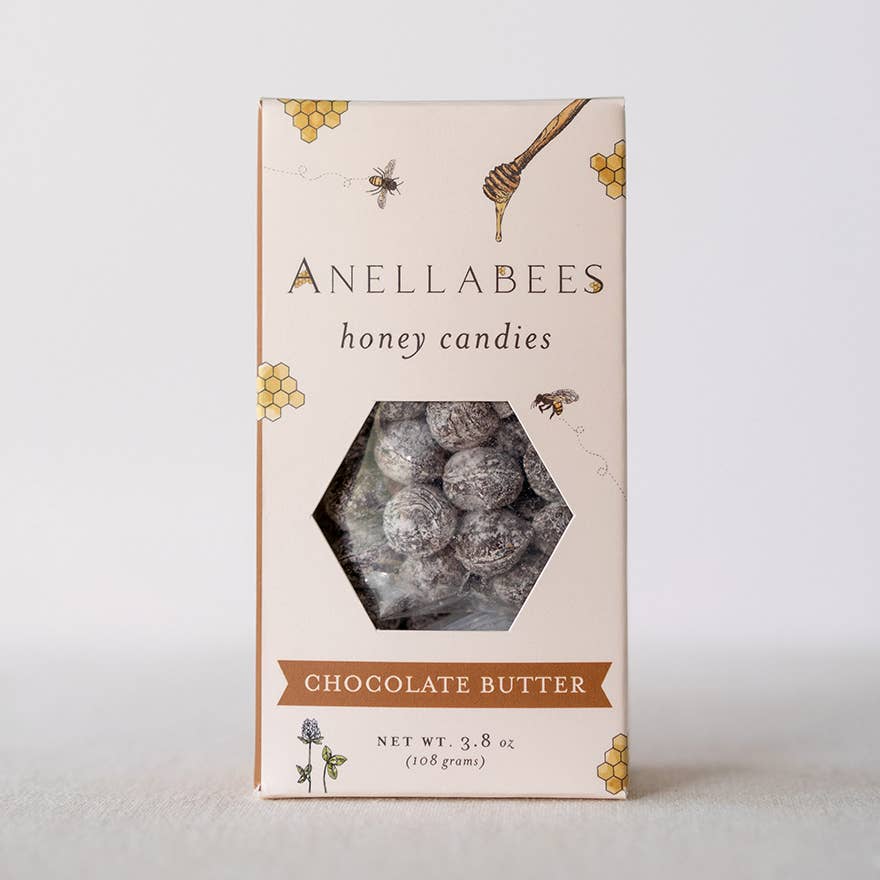 Anellabees - Valentine's Day Honey Hard Candy: Chocolate / 3.8oz
