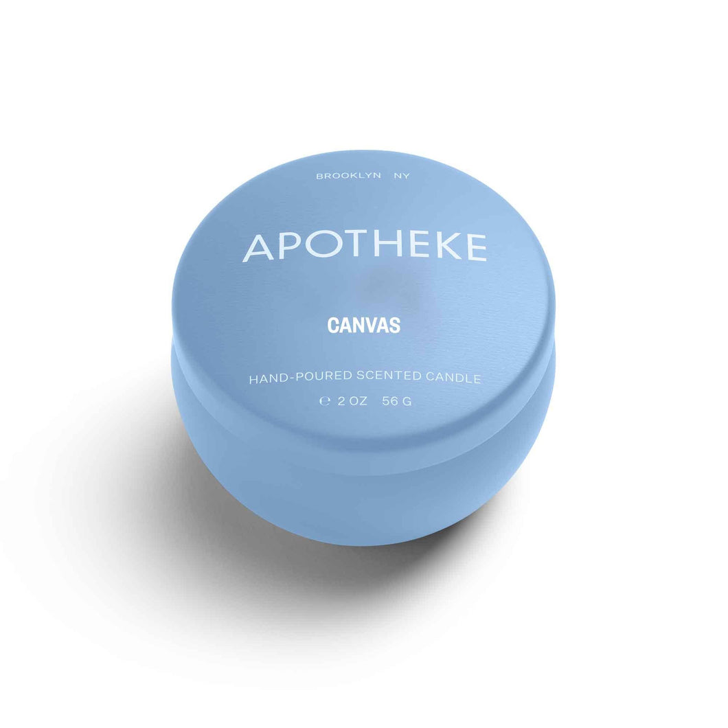 Apotheke - Canvas Votive Mini Tin Candle 2 oz