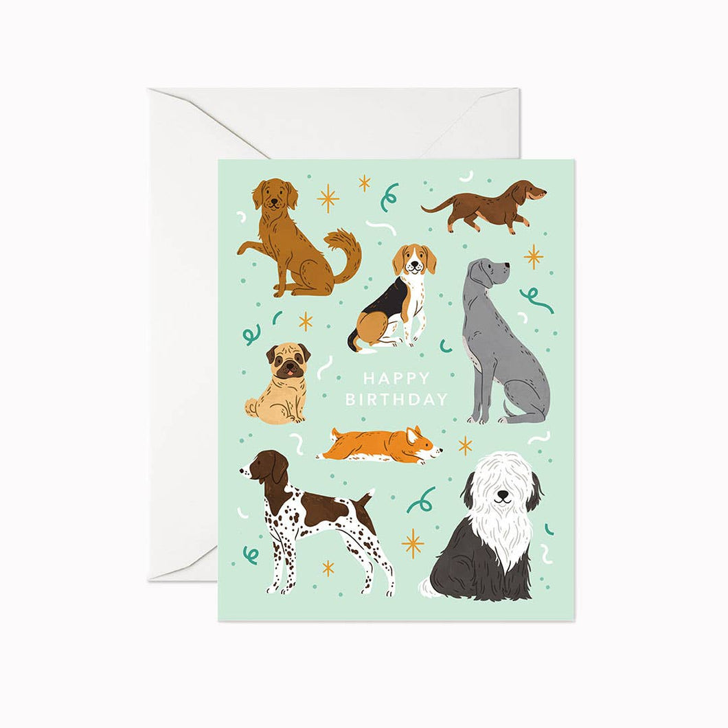 Linden Paper Co. - Dog Birthday Card