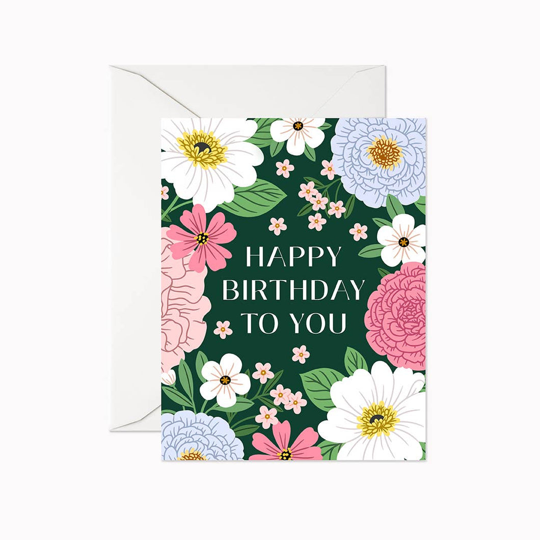 Linden Paper Co. - Happy Birthday To You Card