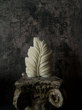 Load image into Gallery viewer, Agaboo Candle - Beautiful Pillar Leaf Candle 6x3in: Peach
