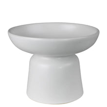 Load image into Gallery viewer, HomArt - Tau Footed Bowl, Ceramic, White - Sm: Ceramic / White
