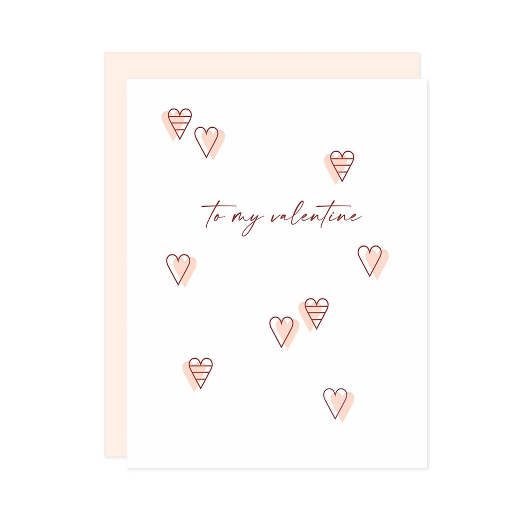 Missive - Modern Hearts Valentine's Day Card